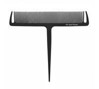 QLoztyse Peigne de Coiffure Professionnel Peigne Teinture Brosse Mélangeur Outil Mèches Queue Fine Alternance Sectionnage Application sans Changer D Outil, Noir