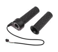 QLoztyse Poignée D'accélérateur Noire, Ergonomique, Professionnelle, Facile à Installer, 3 Fils