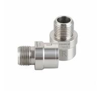 QLoztyse Prolongateur de Pédale Vélo Adaptateur Extension Axe Pédale Acier Robuste Protection Manivelle Installation Facilitée Adapté Cyclistes Vélos de Route, Titane, 16mm Paire Gauche Et Droite
