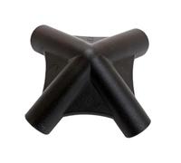 QLoztyse Raccord de Fixation pour Mât de Tente, Connecteur 4 Voies, Remplacement Direct des Pièces de Rechange, Raccords de Fixation pour Auvent pour Tente à C