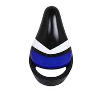 QLoztyse Selle de Vélo pour Enfant, Siège D'équilibre avec Prise en Main, Bleu Noir