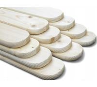QLS 1 latte de clôture, 120 cm, planche en bois de pin raboté, clôture de jardin
