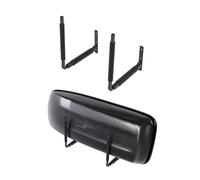 QLS BOX1 - Support pour coffre de toit, outils de jardin, boîte pour skis, matériel de sport, support de planche de surf - 57 cm
