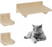 QLS Chaise longue pour chats Mur d'escalade Meubles pour chats Marches & lit 10800