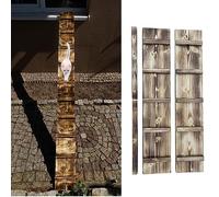 QLS Échelle pour chat flammée - Pour balcon - 5 m - Avec crochet à visser - Pour l'extérieur - Longueur adaptable de 1 m à 6 m