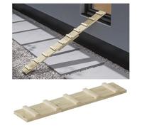 QLS Échelle pour chat - Pour balcon et escalier - Sans fixation - Longueur : 1 m, marron