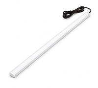 QLS Éclairage LED 12V Blanc Froid 50 cm opalin Blanc