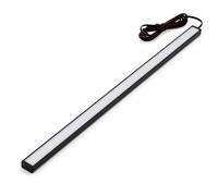 QLS Éclairage LED de coffre blanc froid 100 cm Noir