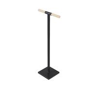 QLS Pilon à béton en acier 20 x 20 cm - Poids : 8 kg - Noir