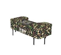 QLS Sac pour Quad CAMO POUR MONTAGE AVANT OU ARRIÈRE AVEC Tissu Robuste 93 x 43 x 23 cm (Camo)