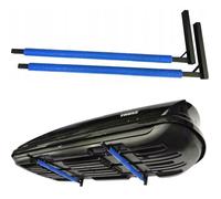 QLS Support de toit pour coffre de toit Support mural pour Boîte de rangement pour skis Amortisseur en mousse 82,5cm WSB.O 8488