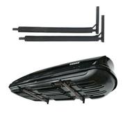 QLS Support de toit pour coffre de toit Support mural pour Boîte de rangement pour skis Amortisseur en mousse 82,5cm WSB.O 8442