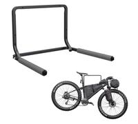 QLS Support mural pour vélo Acier Pliable jusqu'à 40 kg Gris Mousse Montage mural 10945