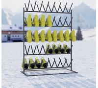 QLS Support pour 40 paires de chaussures de ski et d'hiver Garage indépendant Location de ski 11091