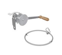 QLS Treuil Manuel pour Gril câble Acier 3 m kit Avant