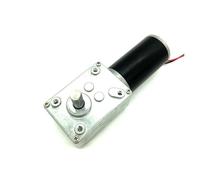 QLWAHK A58SW31ZY Motoréducteur hélicoïdal 24 V 7-470 tr/min, 12 V CC, micromoteur à couple élevé, moteur électrique robotique avec axe D(Package J, 160RPM_12V)