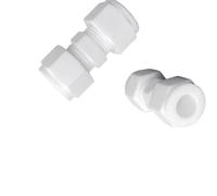 QLXIAOIA Union réductrice en PTFE, 2 pièces, avec Virole et Filetage mâle, for Huile, Eau, gaz, idéal for Les systèmes pneumatiques et hydrauliques(D20mm-D25mm)