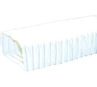 QM- Tuyau de hotte rectangulaire modèle lourd Prix par pièce 3 m B - 180 H - 95 Diamètre 150