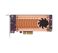 QM2-4P-384 - Contrôleur de stockage - PCIe 3.0 - profil bas - PCIe 3.0 x8 - pour QNAP TS-1273, 1277, 473, 677, 873, 877, 977, EC1280, TVS-2472, 473,