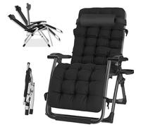 QMBLSNSQ Transat Jardin Extérieur Résistant Intempéries Double Fonction, Support Multifonction, Coussin Perles 83cm/260kg Acier (127 caractères)