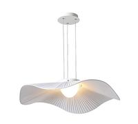 QMDUQMYZ Petal Fabric Art Pendant Light, Plats créatifs Salons Suspendus pour la Ferme pour la Ferme pour la Maison. Éclairage de Plafond
