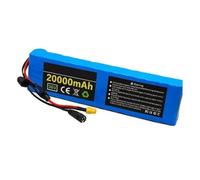 QmEna Batterie Lithium-ION 36 V 20 Ah pour vélo électrique, avec Chargeur 42 V 2 A, pour Moteur de vélo électrique 200 W, 300 W, 500 W, 750 W XT60+DC