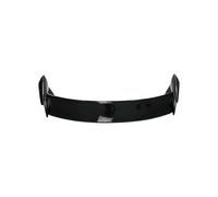 QmeNa Becquets Arrière Voiture Aileron de Coffre arrière pour 2016-2021 pour Civic 10th Hatchback Aileron arrière Kit carrosserie Noir Brillant Accessoires de Voiture