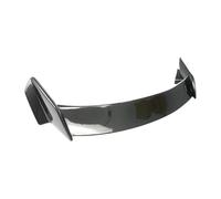 QmeNa Becquets Arrière Voiture Aileron de Coffre arrière pour 2016-2021 pour Civic 10th Hatchback Aileron arrière Kit carrosserie Noir Brillant Accessoires de Voiture
