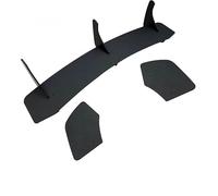 QmeNa Becquets Arrière Voiture Diffuseur Pare-Choc arrière pour Scirocco 2008 - 2016, Support d'échappement à 3 ailettes, séparateur démarrage, Plaque becquet lèvre