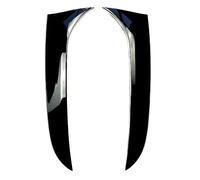 QmeNa Becquets Arrière Voiture pour Voyage pour Version pour Passat B6 Voiture Lunette Arrière Latérale Spoilers Spoilers Splitter Brillant Noir Accessoires Auto