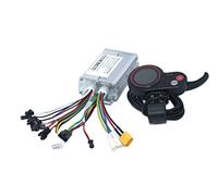 QmeNa Controleur Trottinette Electrique 3 6V / 48V / 52V / 60V 500W 25A Contrôleur de Scooter électrique et Affichage Un Ensemble ContrôLeur pour Moteur Brushless (Color : 36V Set)