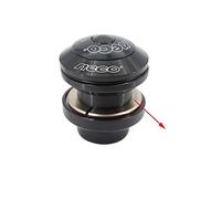 QmeNa Directions VéLo Casques sans Filetage 1 Pouce EC30 / 25.4 EC30 / 27mm 27 26.4 26.4mm Hauteur 29mm Roulement Externe Acier Casques 30 Mm Jeu De Direction (Color : Black-26.4crown Race)