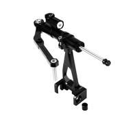 QmeNa Tampon d'amortissement directionnel Moto Support De Montage pour MT09 MT-09 FZ-09 2013 2014 2015 2016 2017 Ensemble Complet D'amortisseurs Stabilisateurs De Direction