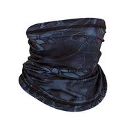 QMFIVE Écharpe tactique camouflage, hommes et femmes unisexe multi-usages bandeau militaire style tête wrap face mesh pour Airsoft, combat, chasse, alpinisme Activité de plein air (B-TYP)