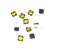 QMIQXIWS 10Pcs 3 * 3 * 0.8mm Tactile Push Button Switch Tact 4 Pin SMT Switch Switch SMD 3x3x0.8mm