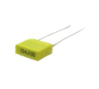 QMIQXIWS 20pcs/lot 100NJ100 Correction Capacitor 100V104J 100NF 0.1UF 100V 104 104J 5mm Polypropylene Film