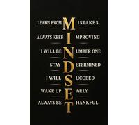 QMIQXIWS Growth Mindset, Inspirational Wall-Art with Quotes for Office Gym Classroom, Daily Affirmation Decor to Learn, Improve and Succeed(Unframed,16x24inch(40x60cm))