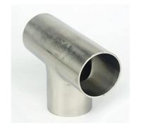 QMKADFQXF 38mm 1.5" O/D 304 Stainless Steel Weld Tee Connector Pipe Fitting