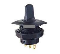 QMKADFQXF Interrupteur à bascule KNY15-102 NO-NO 3 broches 2A (5A)/250VAC, petit interrupteur à bascule