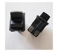 QMKADFQXF Interrupteur marche/arrêt for presse-agrumes, 4 broches, noir, à long manche, argent, RS606, 32 x 25 mm