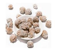 QMKADFQXF Lot de 10 Pierres de Rose du désert for décoration d'intérieur Cristal Naturel Brut