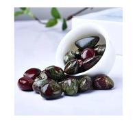 QMKADFQXF Pierre de Sang de Dragon 50 g, spécimen de Pierre à Rouler, décoration de la Maison Cristal Naturel Brut