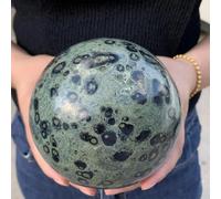 QMKADFQXF Stone Green Kambaba Sphere Quartz Crystal Ball(900-1000g) Cristal Naturel Brut