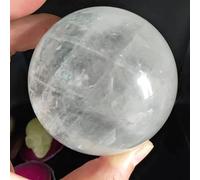 QMKADFQXF Stone White Calcite Quartz Sphere Crystal Ball (1100-1200g) Cristal Naturel Brut