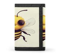 QMKFWT Cute Bee Portefeuille décontracté pour cartes de crédit Organiseur de documents pour homme et femme
