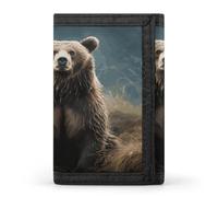 QMKFWT Encounter Portefeuille décontracté pour cartes de crédit et documents de qualité supérieure pour homme et femme