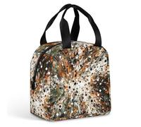 QMKFWT Grand sac à déjeuner isotherme durable et portable, étanche, réutilisable pour le travail, les voyages, les pique-niques