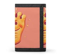 QMKFWT Happy Foot Portefeuille décontracté pour cartes de crédit Organiseur de documents pour homme et femme