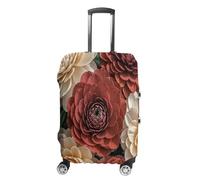 QMKFWT Housse de bagage de voyage lavable anti-rayures anti-poussière pour bagages à roulettes de 48,3 à 81,3 cm, blanc, XL