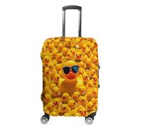QMKFWT Housse de protection lavable anti-rayures et anti-poussière pour bagages à roulettes de 48 à 81 cm, blanc, M